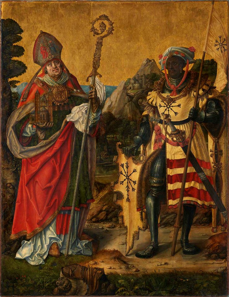 Hll. Anno und Gregor der Mohr (Inv. 1474 Vorderseite)