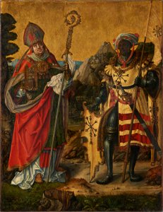 Hll. Anno und Gregor der Mohr (Inv. 1474 Vorderseite)