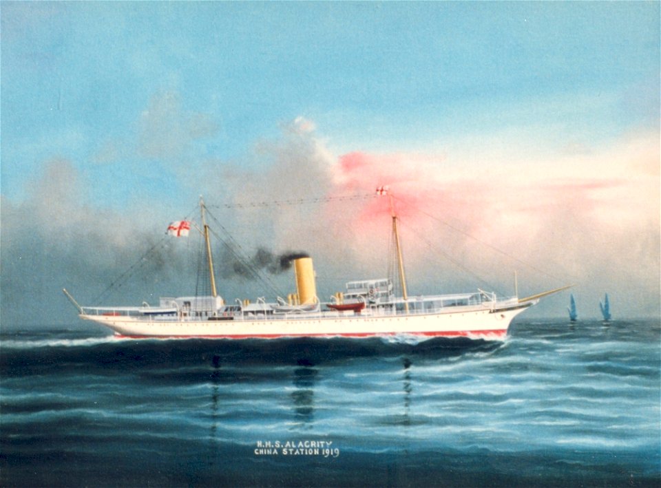 HMS Alacrity, China Station, 1919