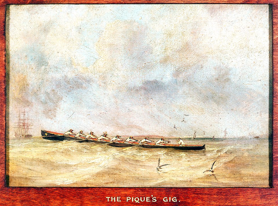 HMS Pique's gig RMG BHC2258