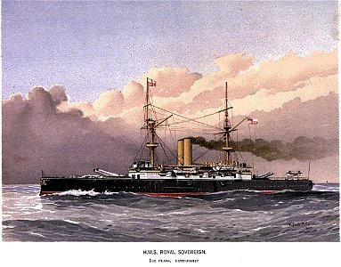 HMS Royal Sovereign First Class Battleship RMG PU0309