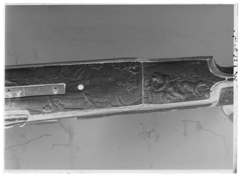 Hjullåsstudsare, Westphalen cirka 1660 - Livrustkammaren - 61869-negative