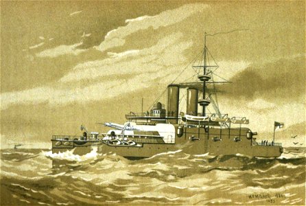 HMS Collingwood - Brassey's Naval Annual 1886