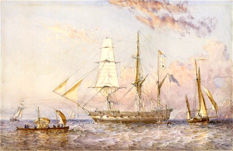 HMS 'Rattlesnake', 1853 RMG PW5620