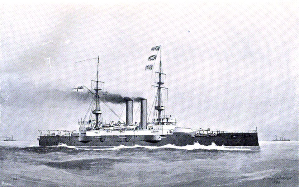 HMS Canopus - Brassey's Naval Annual 1899