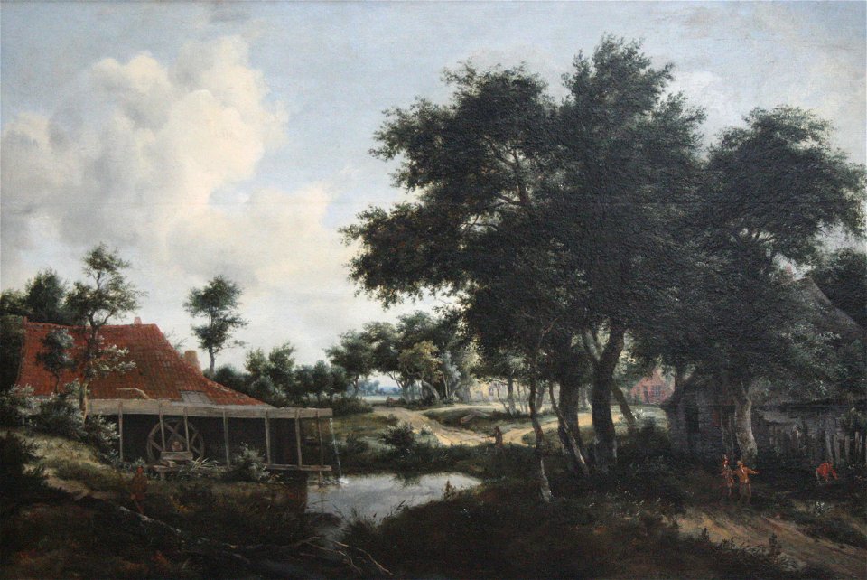 Hobbema - De Watermolen