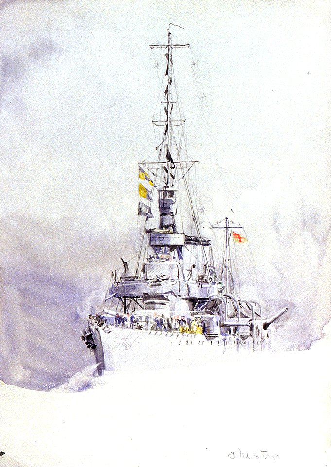 HMS 'Chester' RMG PW1811