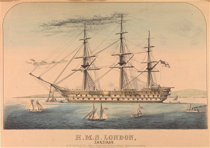 HMS London, Zanzibar PW8085