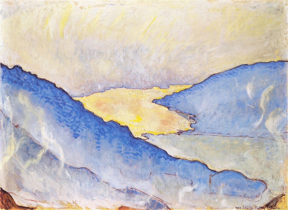 Hodler - Abendnebel am Thunersee - 1908