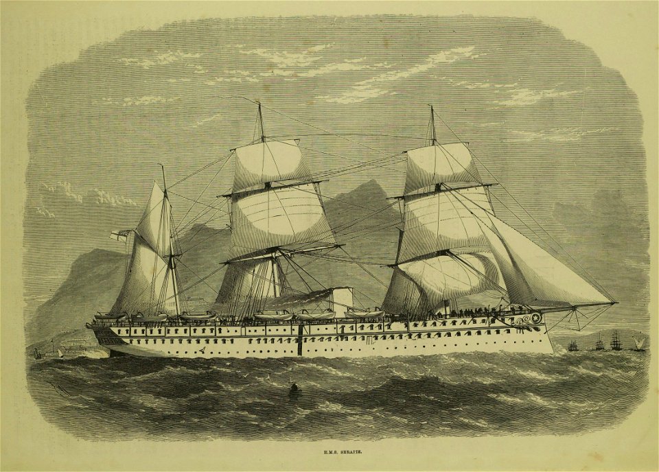 HMS Serapis ILN 1875-1016-0032