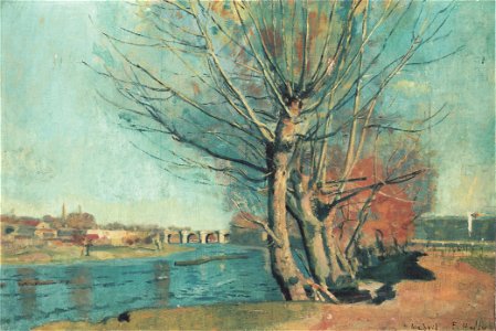 Hodler - Am Ufer des Manzanares - 1878-79