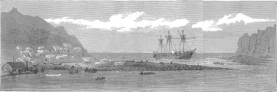 HMS Megaera (1849) at St Paul Island