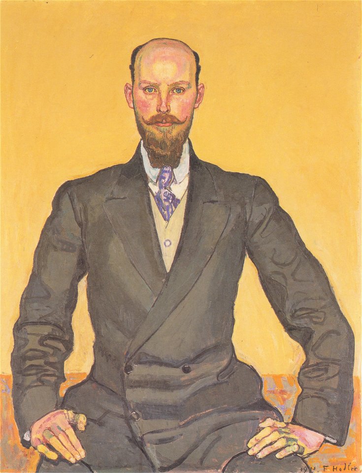 Hodler - Bildnis Willy Russ - 1911