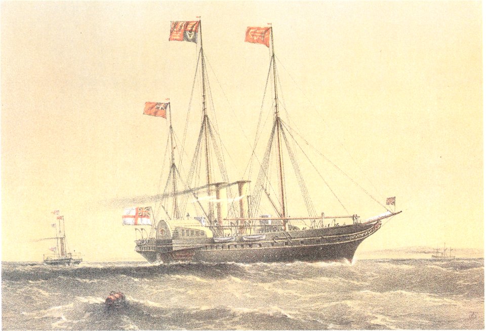 HMY Victoria and Albert II 1855 William Frederick Mitchell