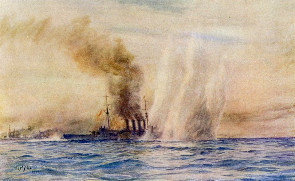 HMS Southampton at Jutland, 31st May 1916