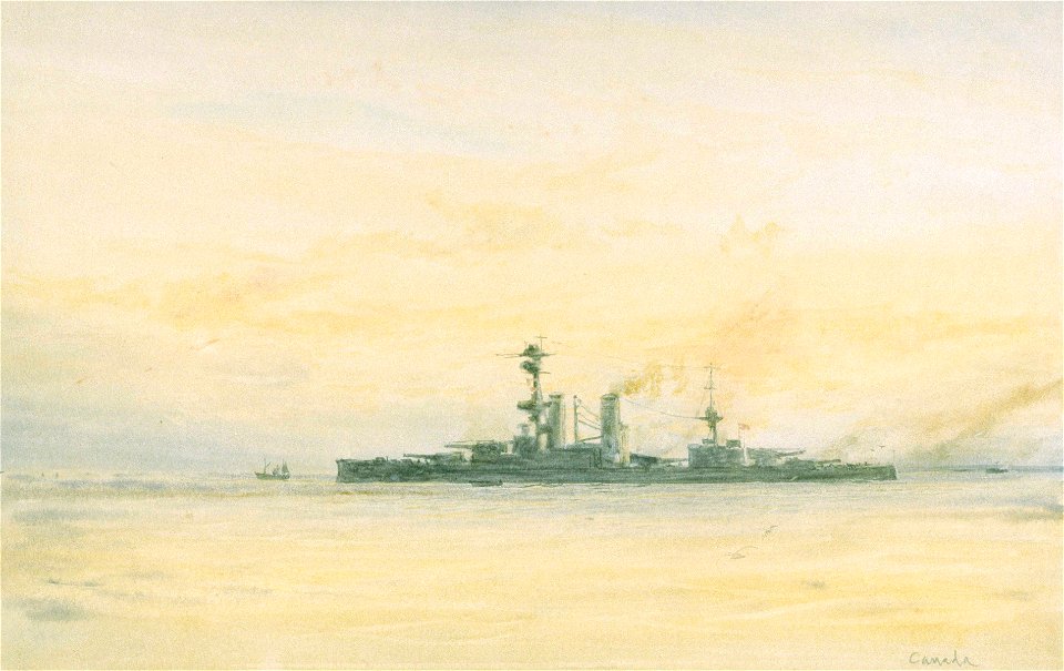 HMS 'Canada', battleship RMG PW1817