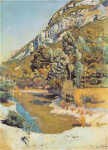 Hodler - Am Fuss des Petit Salève - ca1890