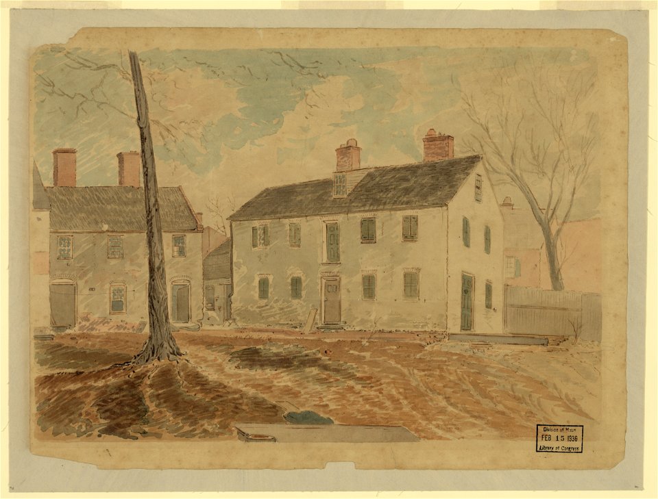 Hoban house, F St. near 15th, Washington, D.C. 1874 LCCN2004661407