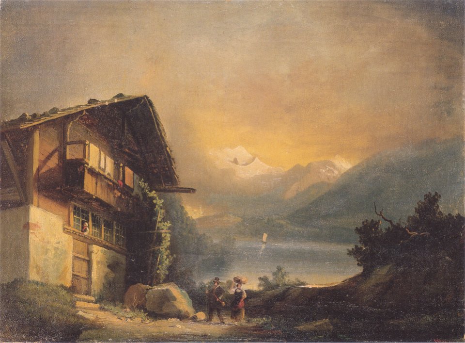 Hodler - Charlet in Hilterfingen - 1871