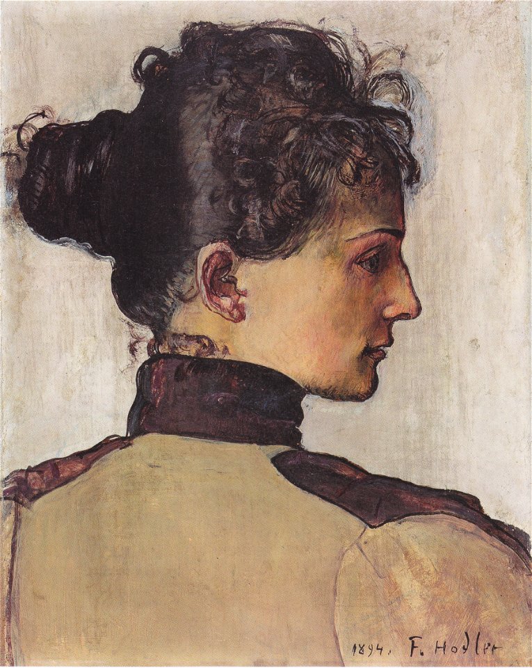 Hodler - Bildnis Berthe Jacques - 1894
