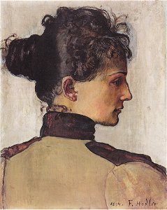 Hodler - Bildnis Berthe Jacques - 1894