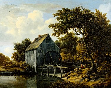 Meindert-Hobbema-Vandmøllen-1662