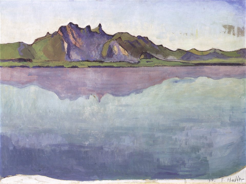 Hodler - Thunersee mit Stockhornkette -1910