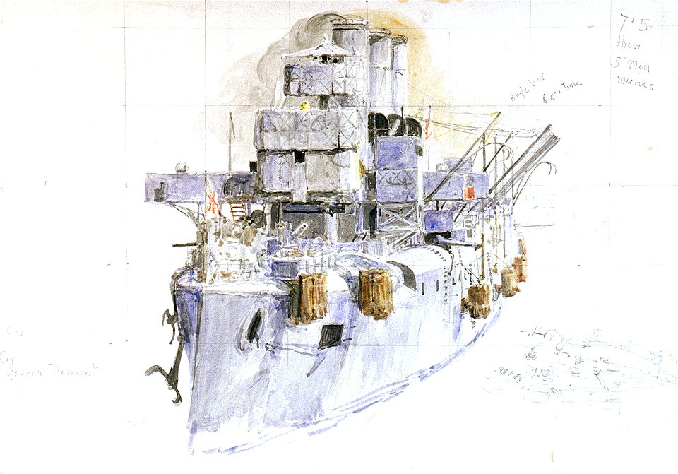 HMS 'Vindictive' RMG PW1863