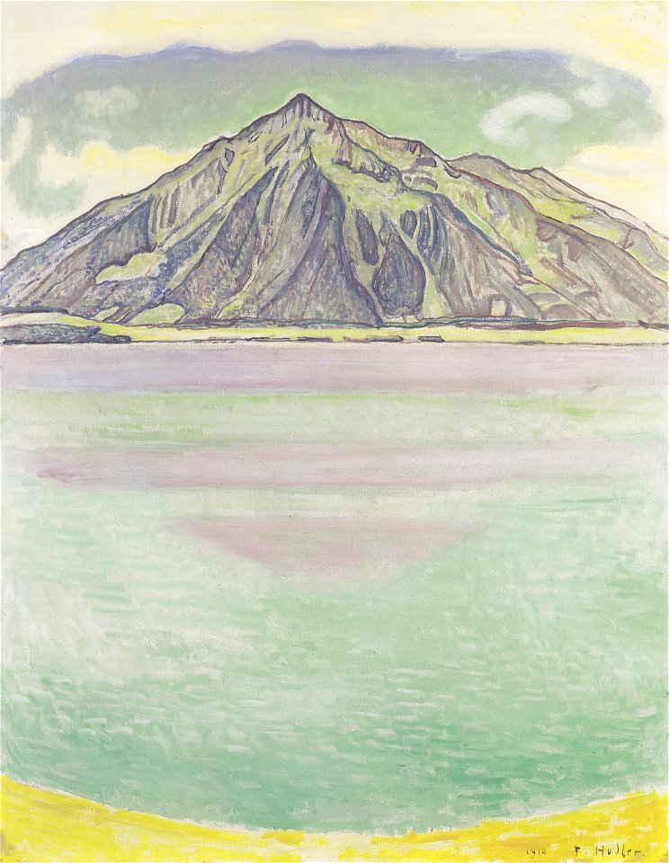 Hodler - Thunersee mit Niesen - 1910