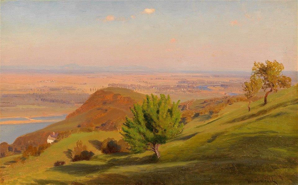 Hlavacek – Danube Landscape near Vienna