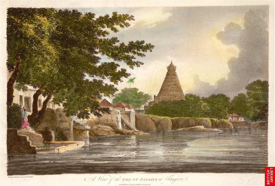 Hodges View of the Great Pagoda at Tanjore, 1787
