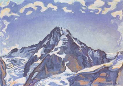 Hodler - Der Mönch mit Wolken - 1911