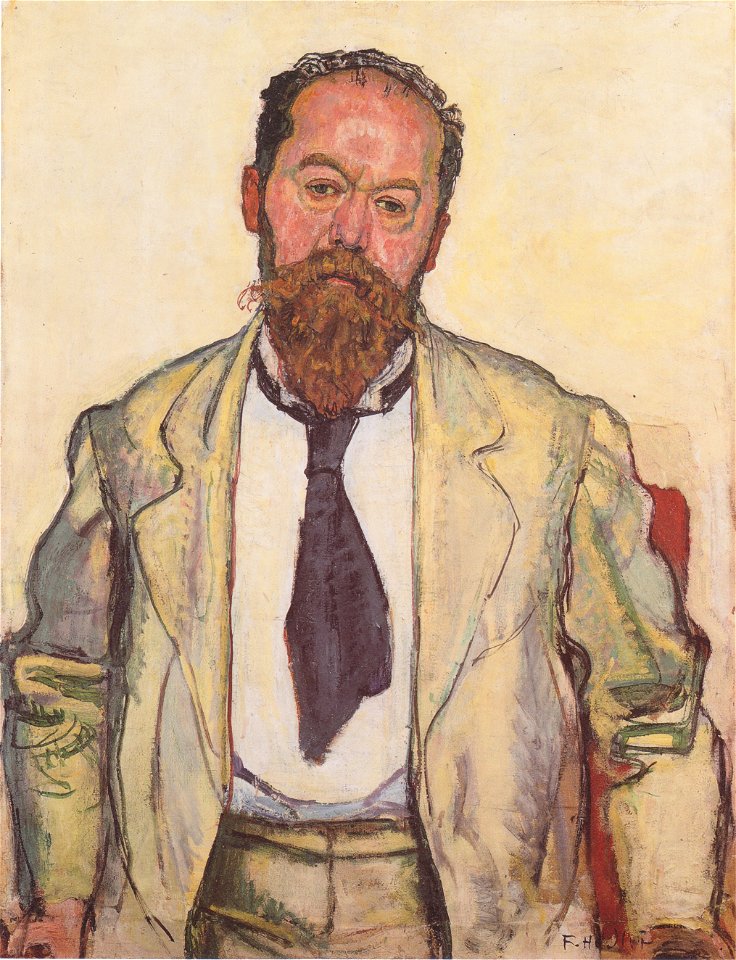Hodler - Bildnis Mathias Morhardt - 1911