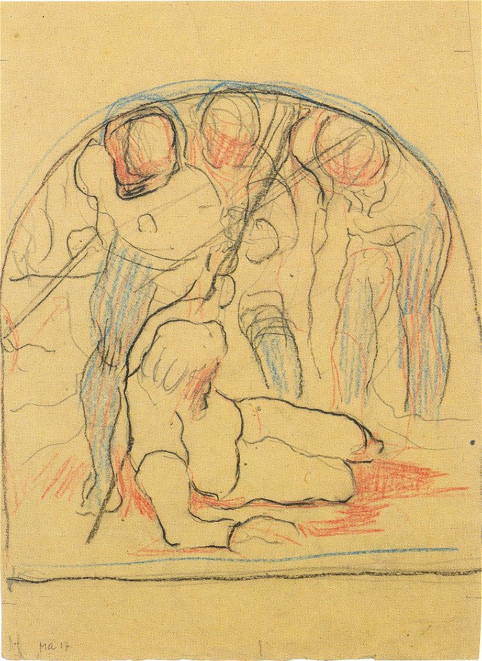 Hodler - Sterbender Fähnrich - 1896-97