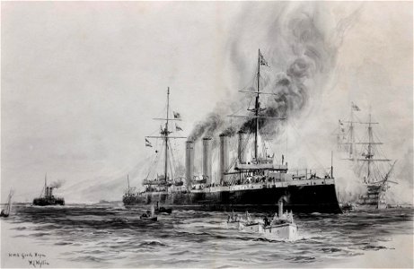 HMS Good Hope by William Lionel Wyllie. - Flickr - tormentor4555