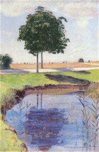 Hodler - Die Kastanienbäume - 1889