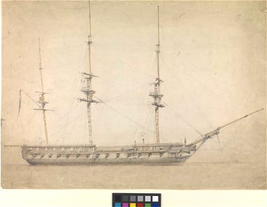 HMS Meander built 1840 RMG PW8090