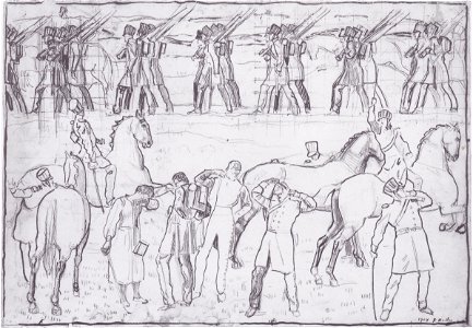 Hodler - Der Auszug deutscher Studenten in den Freiheitskrieg von 1813