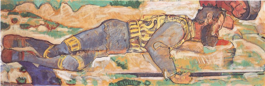 Hodler - Sterbender Krieger - 1897-98