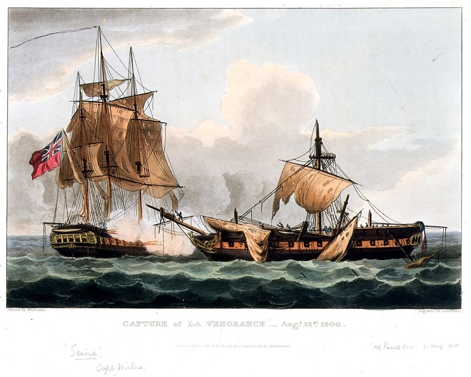 HMS Seine and Vengeance
