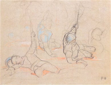 Hodler - Der verwundete Bannerträger Hans Baer