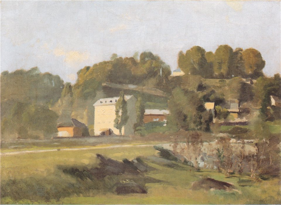 Hodler - Die Mühle von Sousterre bei Genf - ca 1878-79
