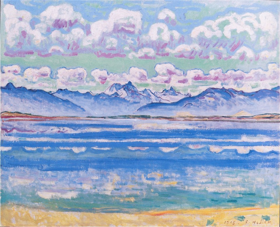 Hodler - Weisshorn von Montana aus - 1915