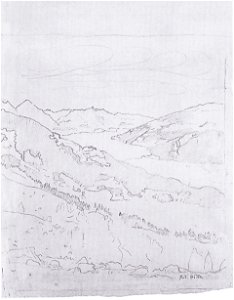 Hodler - Thunersee vom Weg zur Schynigen Platte aus - 1906