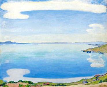 Ferdinand Hodler - Genfersee von Chexbres aus