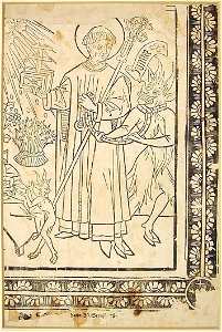 Hl Bernhard von Menthon c1470 ubs G 0171 II