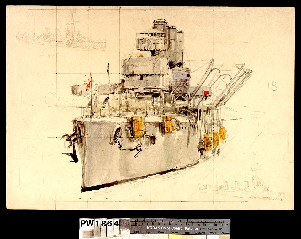 HMS 'Vindictive' RMG PW1864