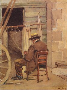 Hodler - Der Netzflicker - ca1883