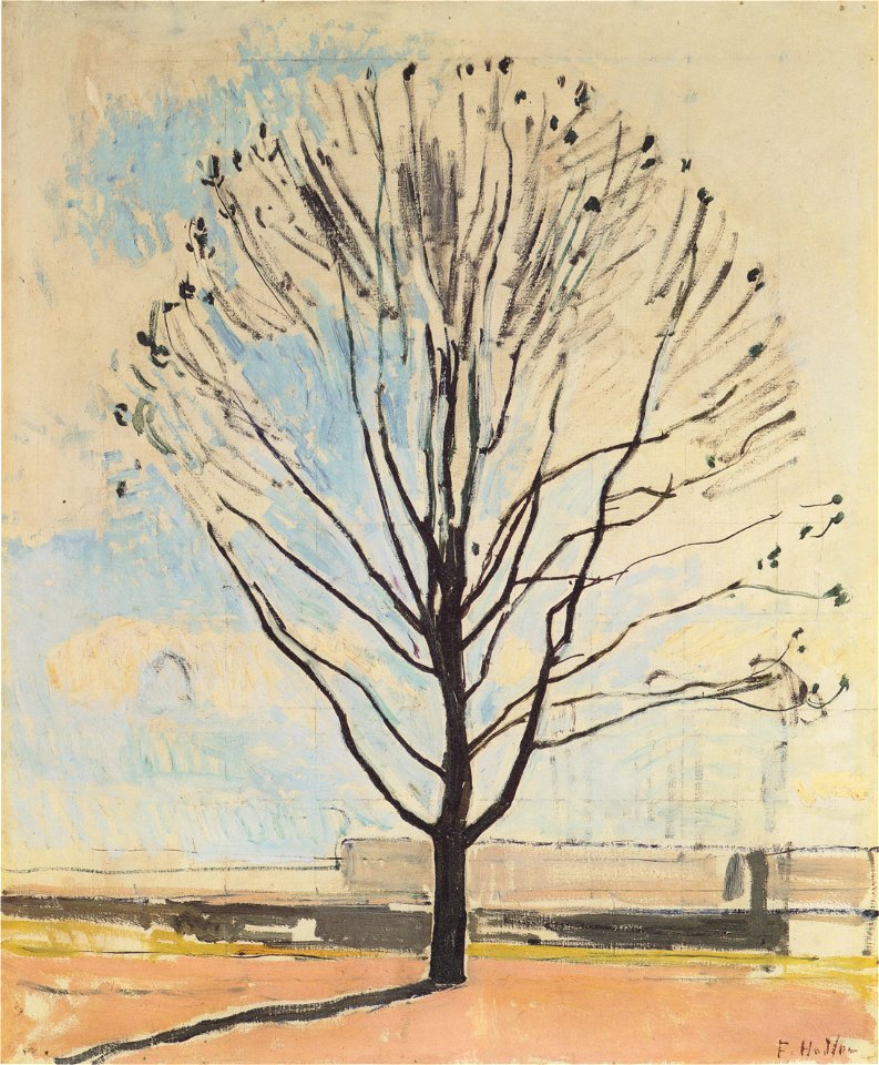 Hodler - Der kahle Baum - 1917