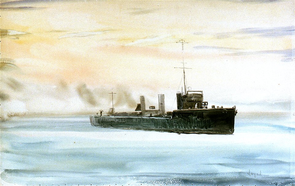 HMS 'Loyal', destroyer RMG PW1837